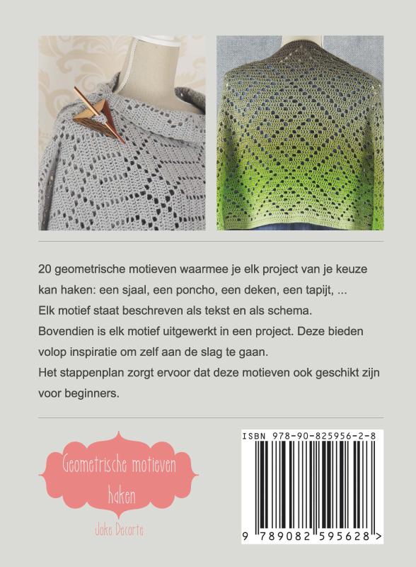 Achterkant van Geometrische motieven haken
