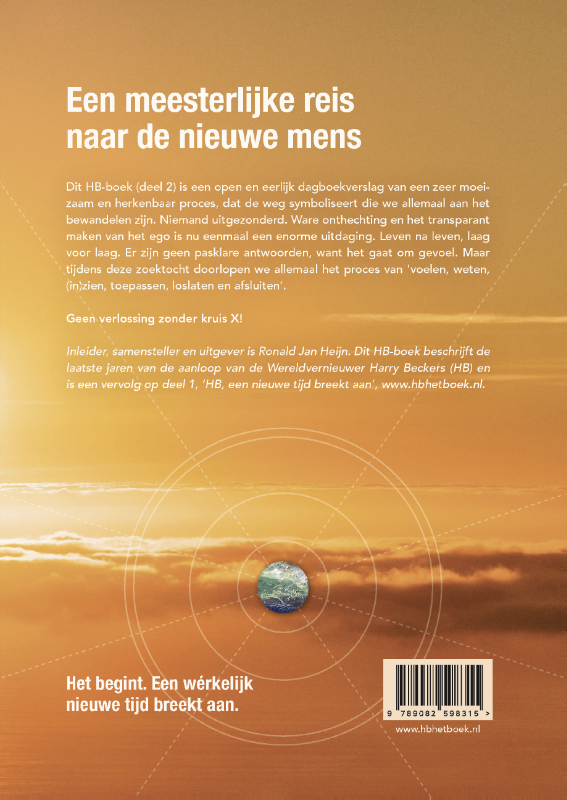 Achterkant van HB, geen verlossing zonder kruis X