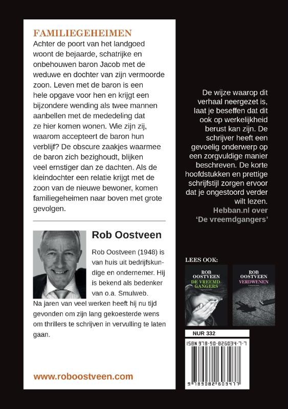 Achterkant van Familiegeheimen