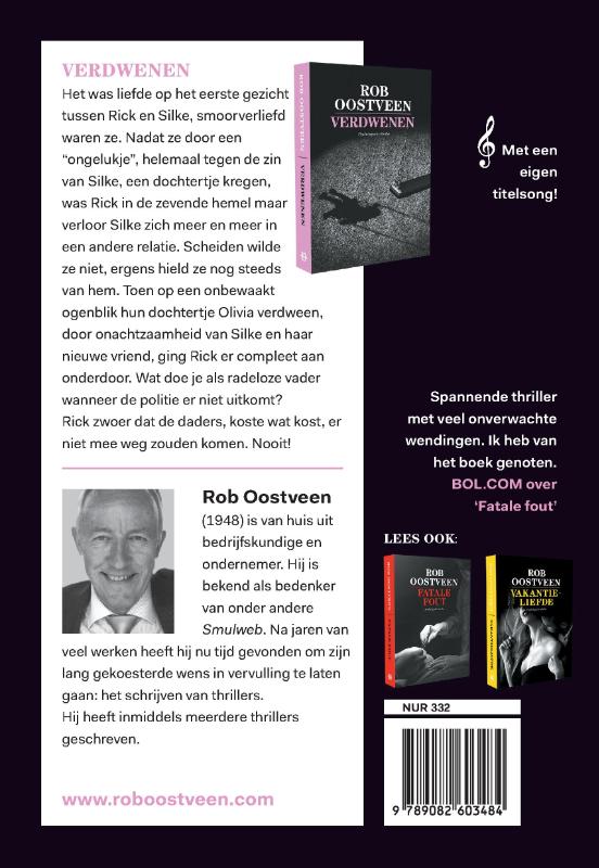Achterkant van Verdwenen