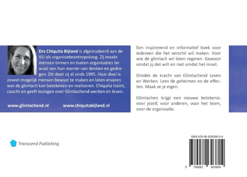 Achterkant van Glimlachend
