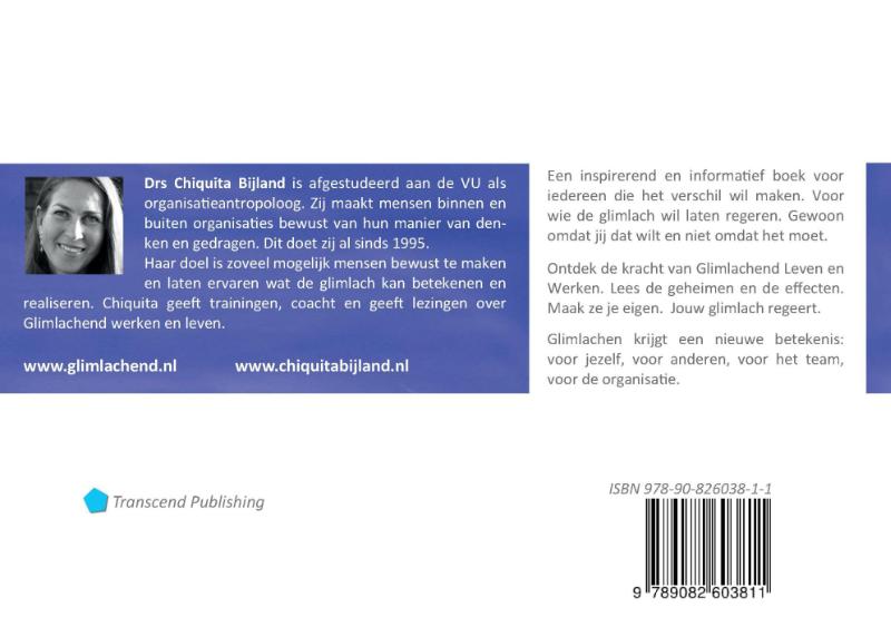 Achterkant van Glimlachend