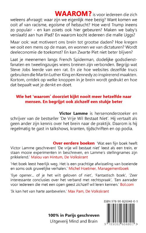 Achterkant van Waarom?