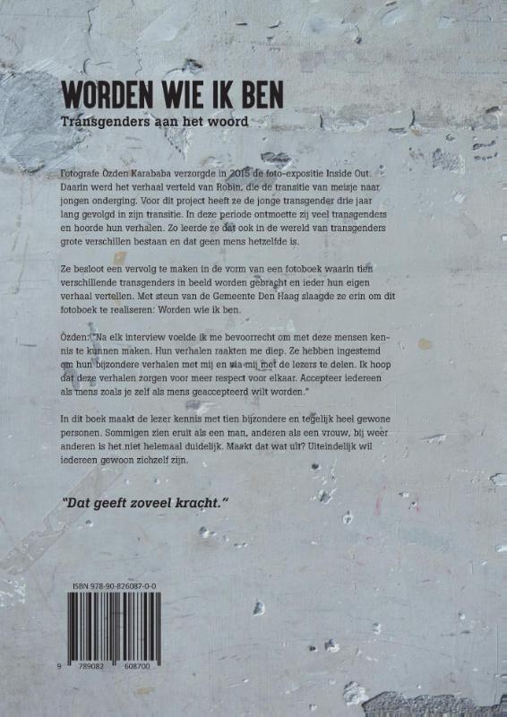 Achterkant van Worden wie ik ben