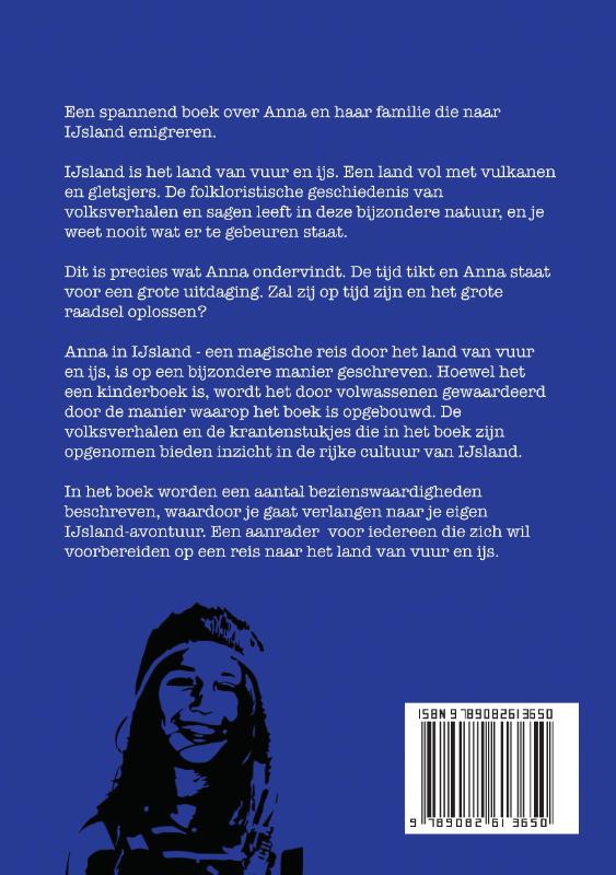 Achterkant van Anna in IJsland