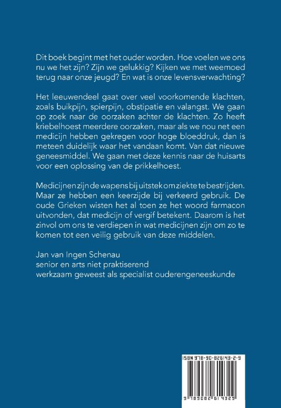 Achterkant van Medische kennis voor senioren