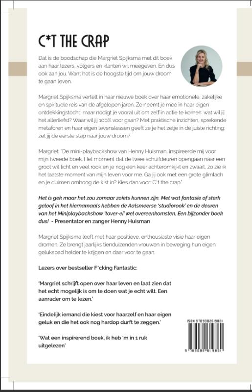 Achterkant van Cut the crap