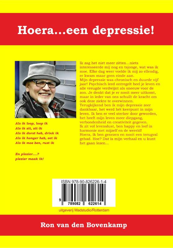Achterkant van Hoera...een depressie!