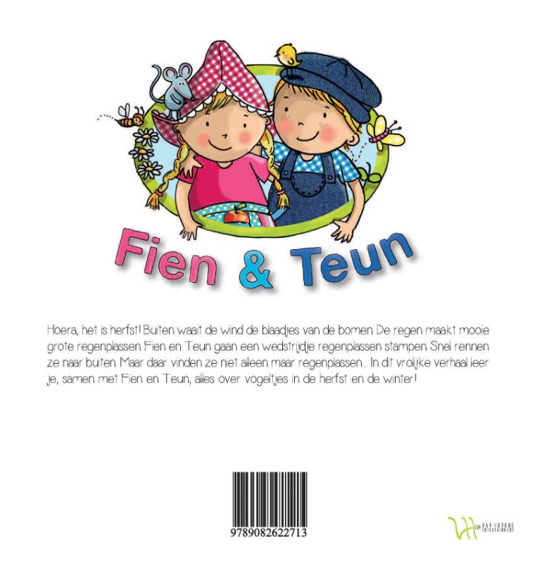 Achterkant van Fien en Teun en de vogeltjesverjaardag