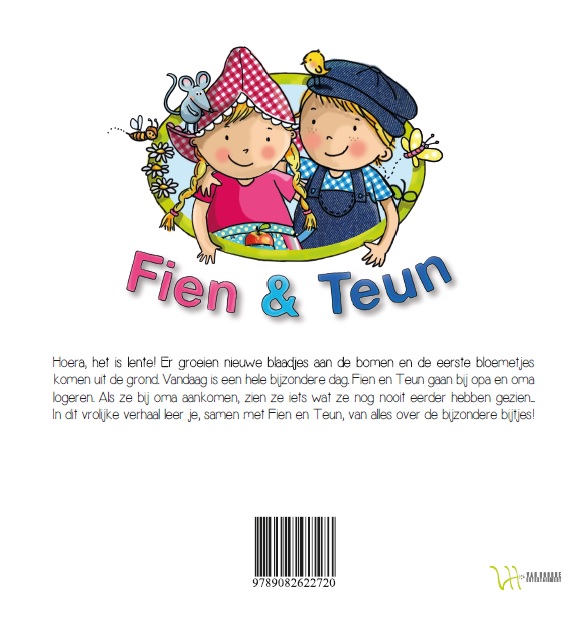 Achterkant van Fien & Teun en de Bijzonder Bijtjes
