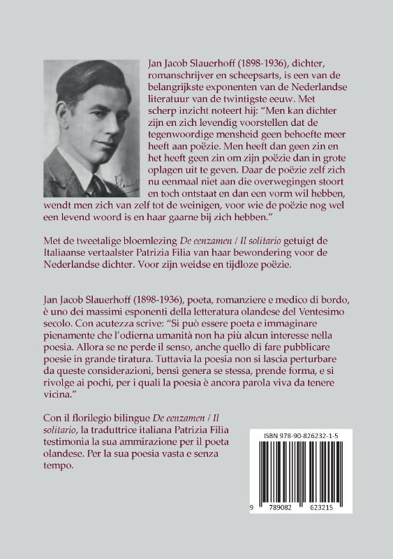 Achterkant van De eenzamen / Il solitario