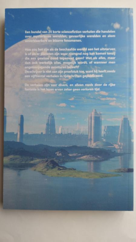 Achterkant van Sciencefiction verhalen