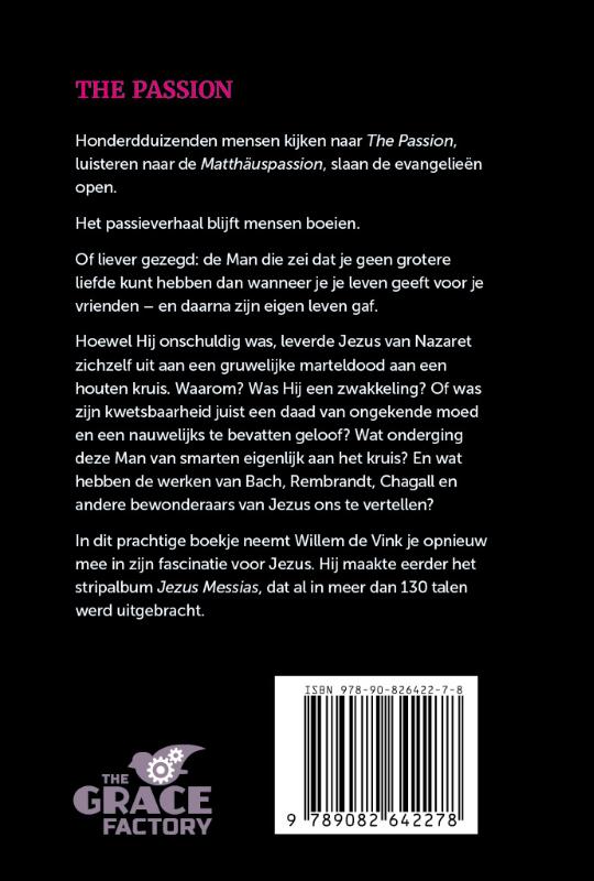 Achterkant van The Passion