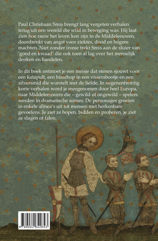 Achterkant van Korte verhalen uit de Middeleeuwen