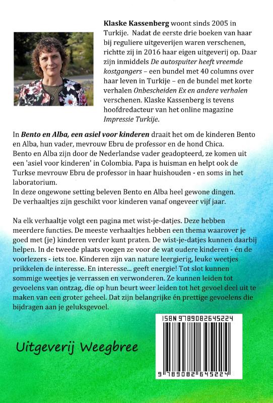 Achterkant van Bento en Alba
