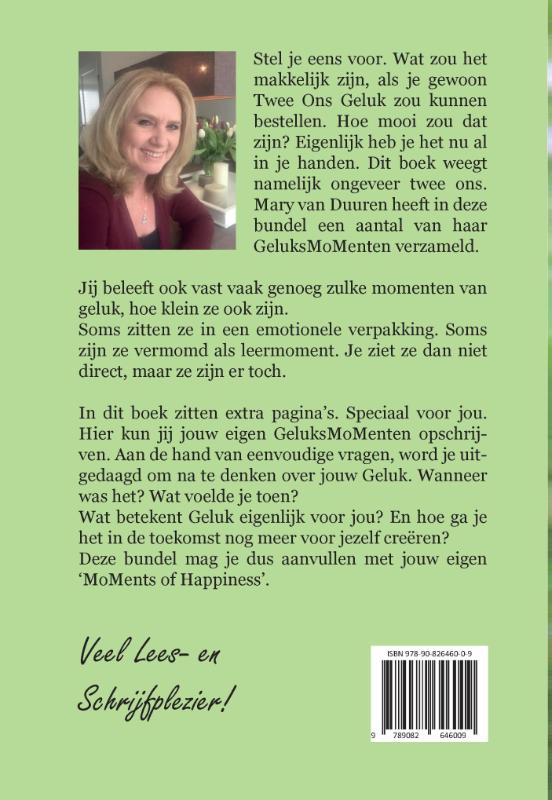 Achterkant van Twee ons geluk
