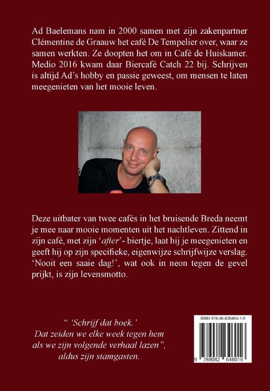 Achterkant van Nooit een saaie dag!