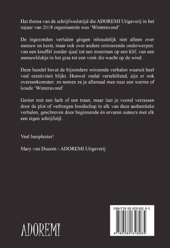 Achterkant van Winteravond