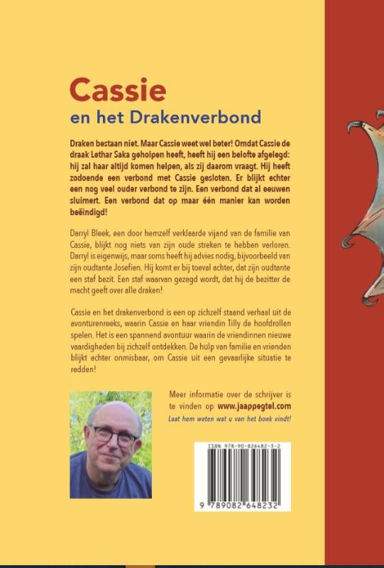 Achterkant van Cassie en het Drakenverbond
