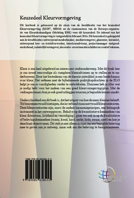 Achterkant van Kleurvormgeving