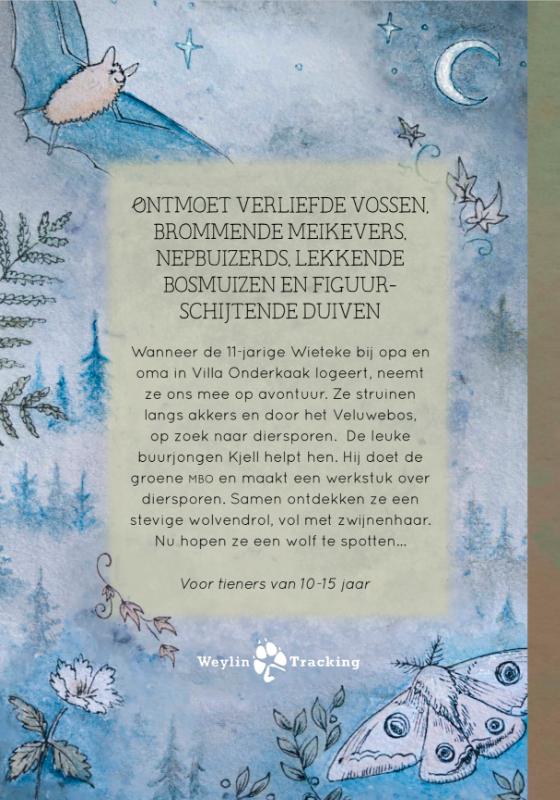Achterkant van Wieteke op Vakantie in Villa Onderkaak