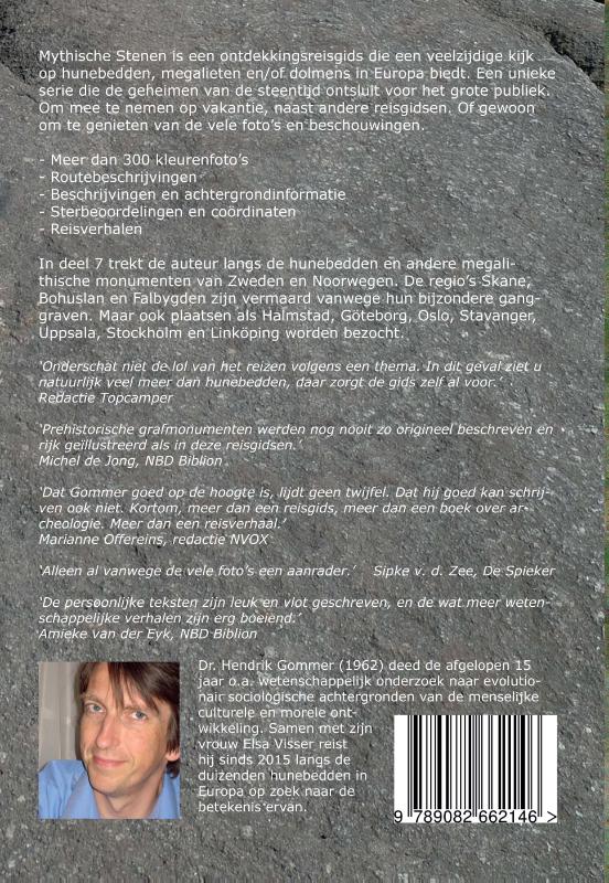 Achterkant van Zweden en Noorwegen