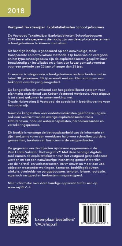 Achterkant van 2018