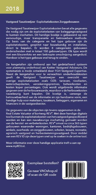Achterkant van 2018