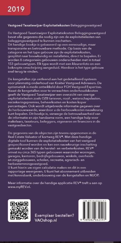 Achterkant van 2019