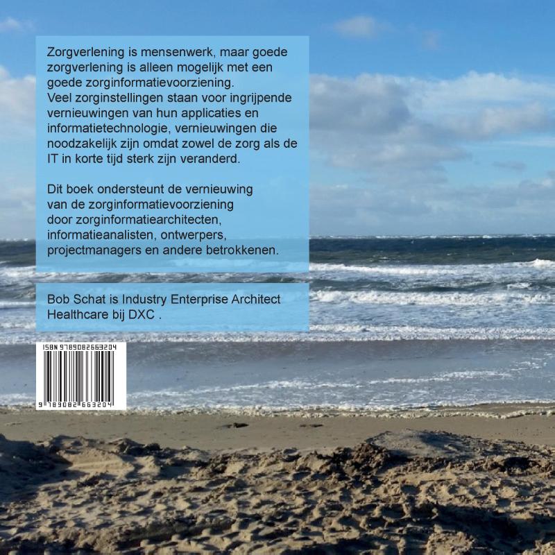 Achterkant van Architectuurtips voor de zorginformatiearchitect