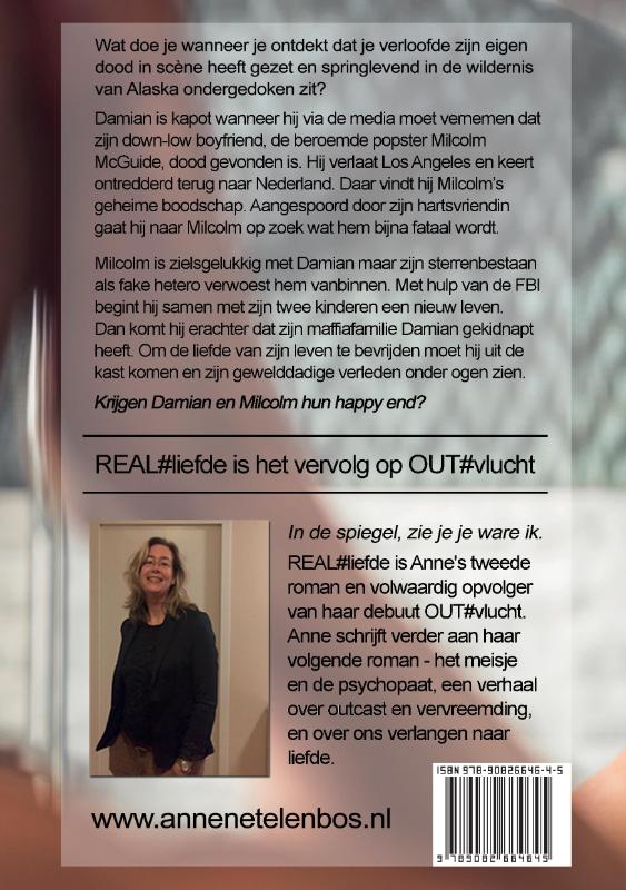 Achterkant van REAL#liefde