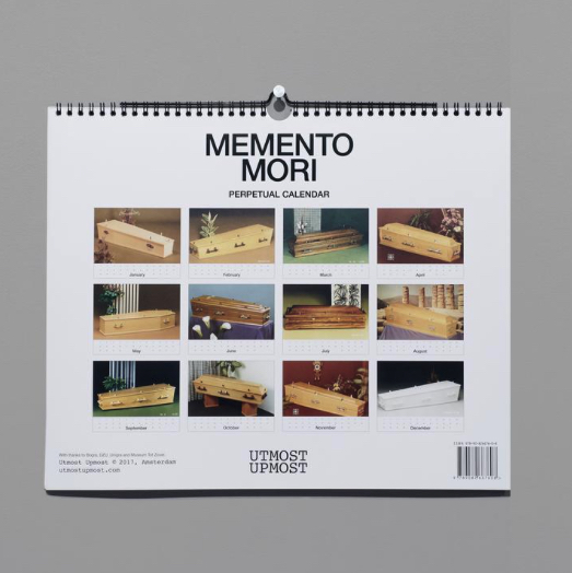 Achterkant van Memento Mori