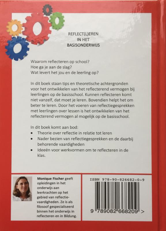 Achterkant van Reflect(l)eren in het basisonderwijs