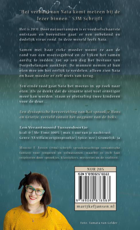 Achterkant van Moerasmeisje