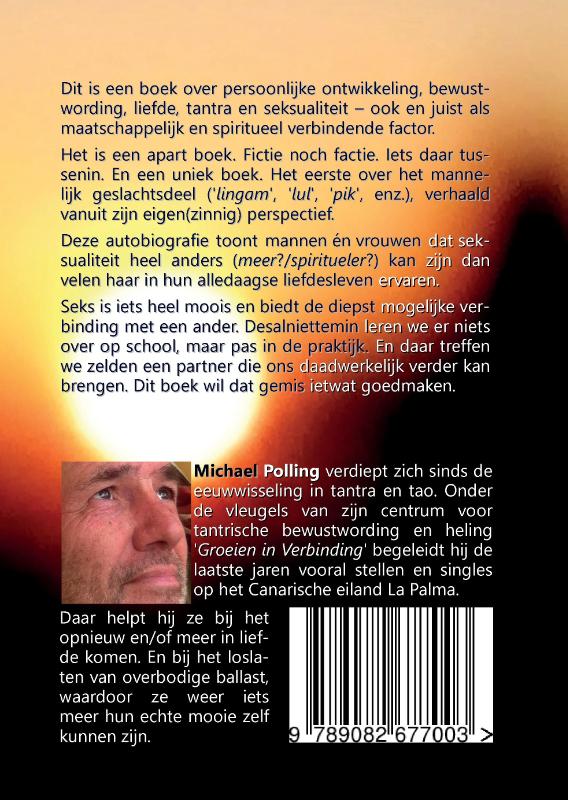 Achterkant van Autobiografie van een lingam