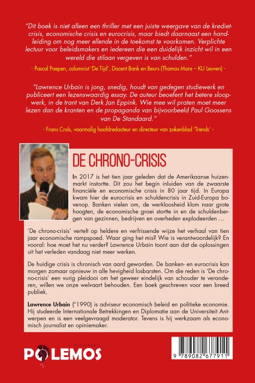 Achterkant van De chrono-crisis
