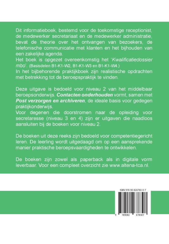 Achterkant van Niveau 2