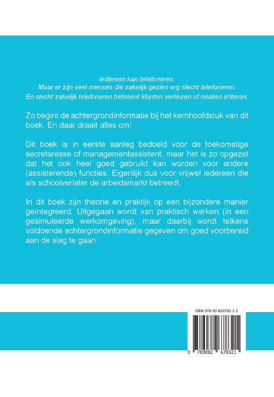 Achterkant van Telefoneren