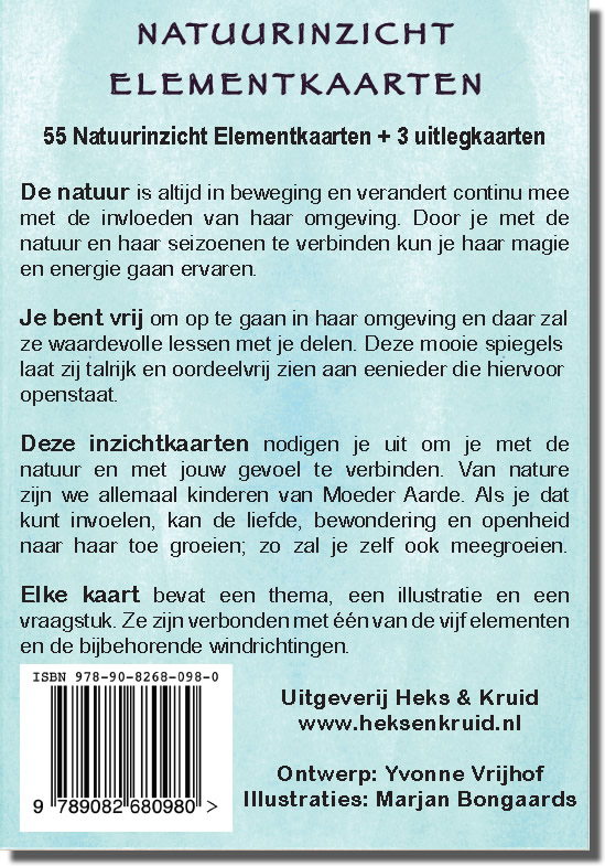 Achterkant van Natuurinzicht Elementkaarten