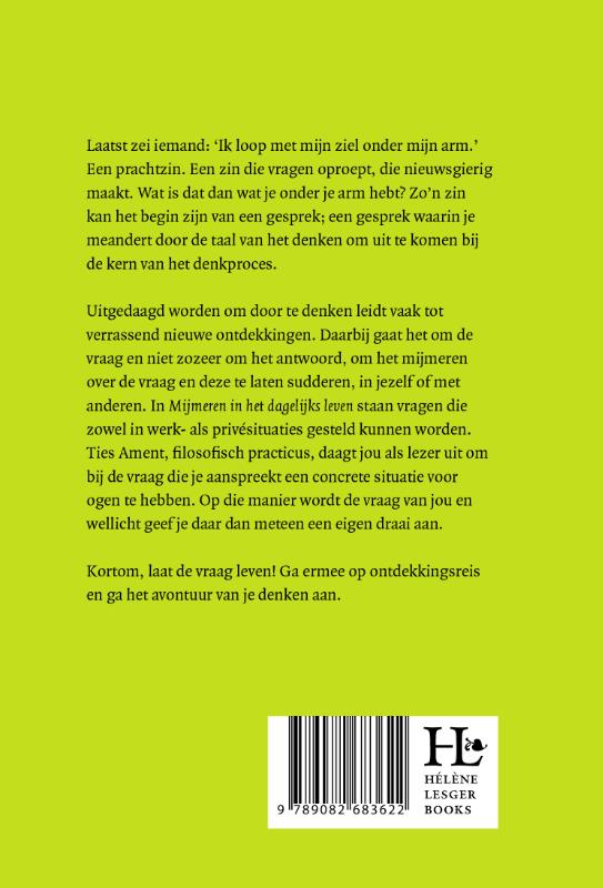 Achterkant van Mijmeren in het dagelijks leven