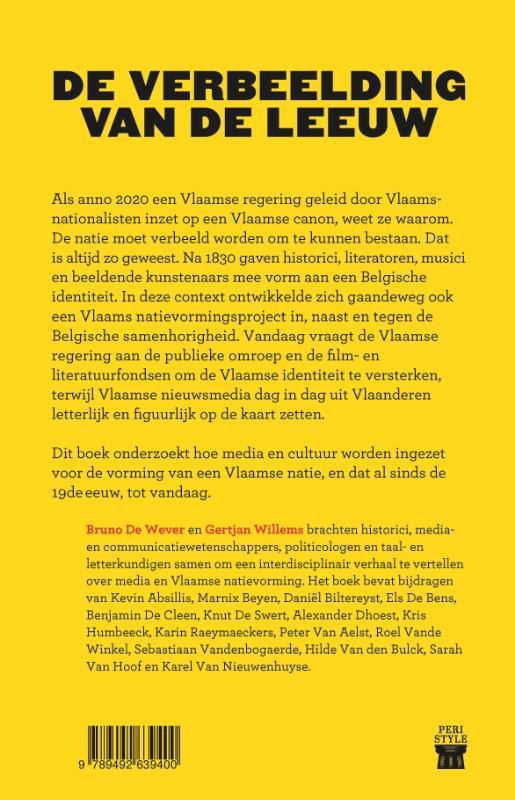 Achterkant van De verbeelding van de leeuw