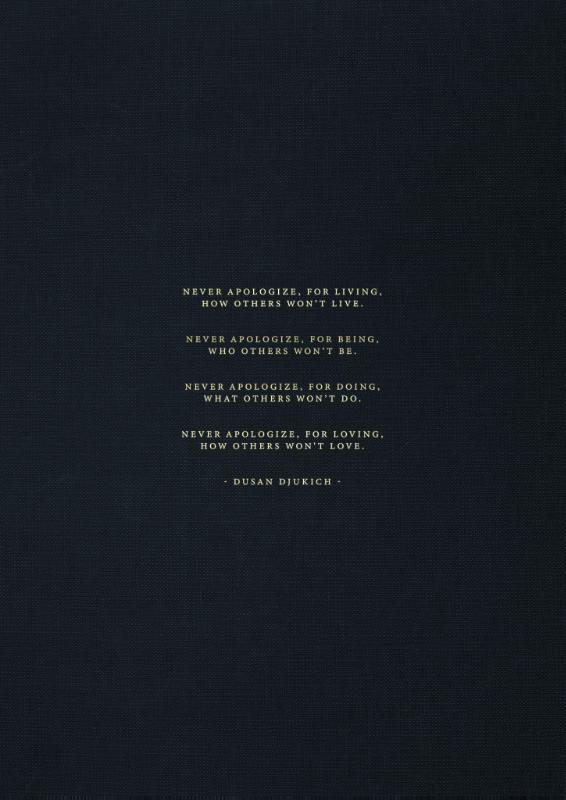 Achterkant van Straight-Line Maxims