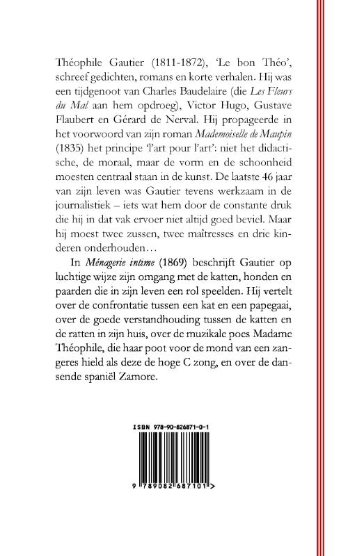 Achterkant van Mijn eigen dierentuin