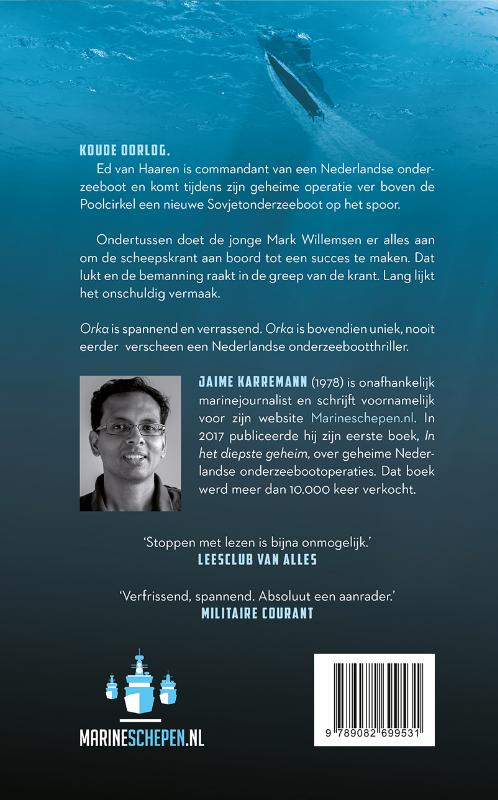 Achterkant van Orka