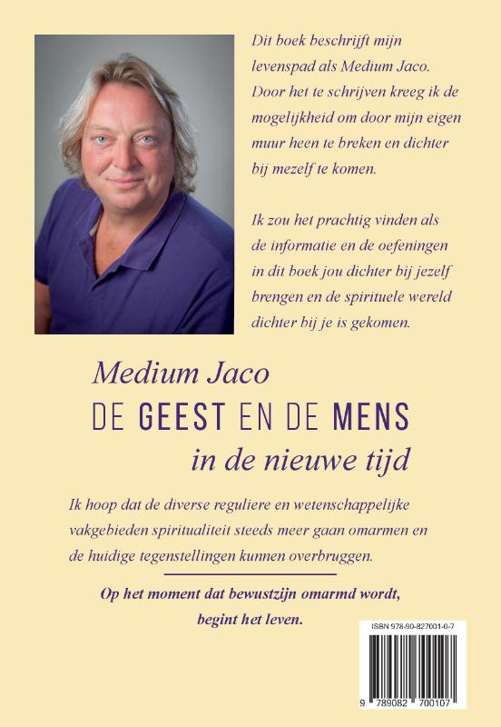 Achterkant van De geest en de mens in de nieuwe tijd