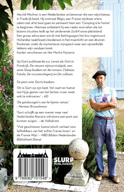 Achterkant van De geluksvogel