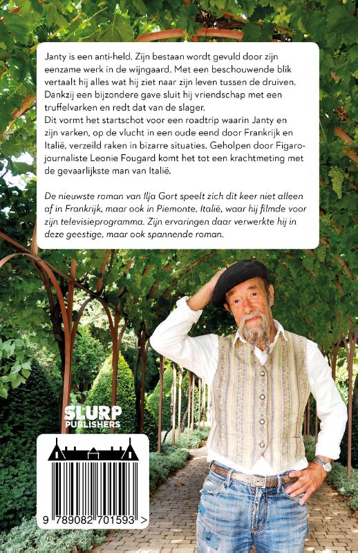 Achterkant van De druivenfluisteraar