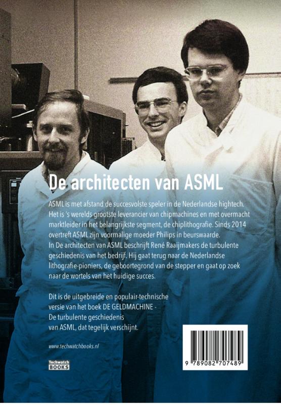 Achterkant van De architecten van ASML