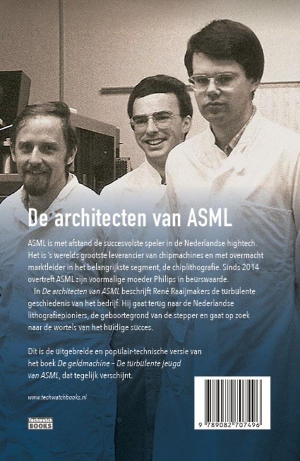 Achterkant van De architecten van ASML
