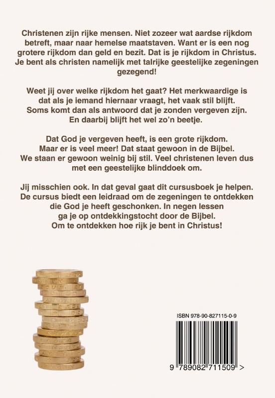 Achterkant van Gezegend!